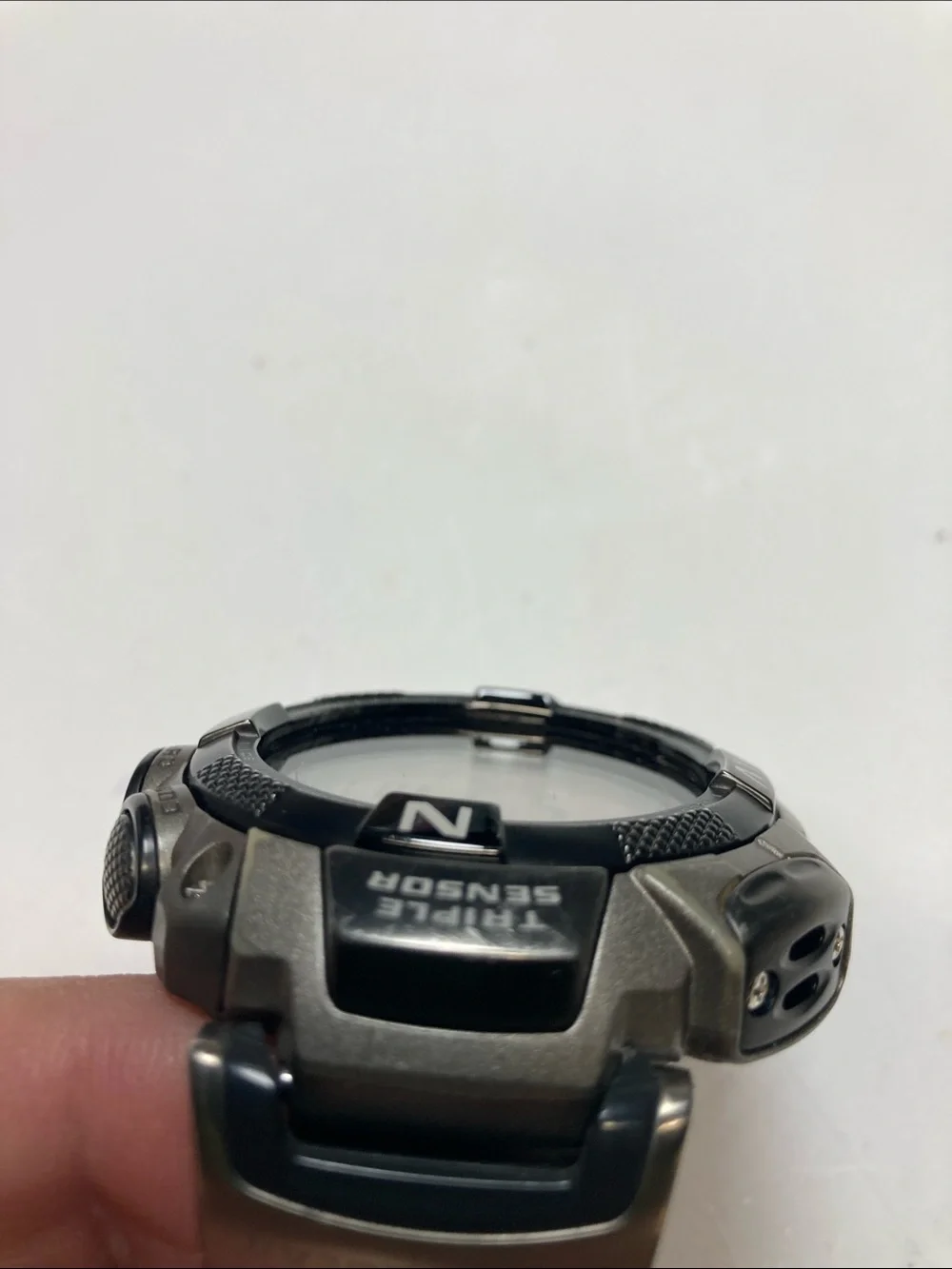 Casio Pathfinder PAW-1500T, Digital Watch, titanium, tough solar, multi band 5